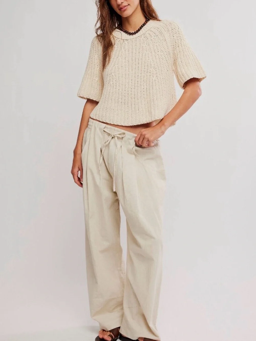 Free People - Chambers Laidback Pull on Pants NWT